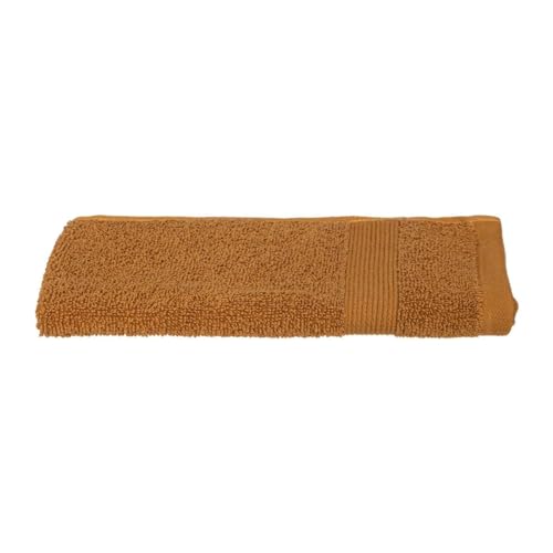 Atmosphera - Handtuch Praia 30x50 cm - Zimt von ATMOSPHERA CREATEUR D'INTERIEUR