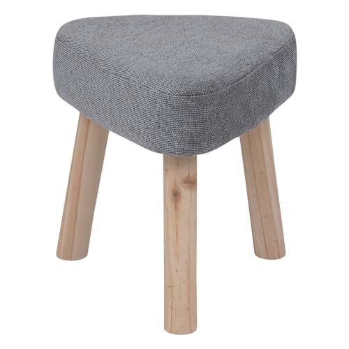 Atmosphera - Hocker thena - Grau von ATMOSPHERA CREATEUR D'INTERIEUR