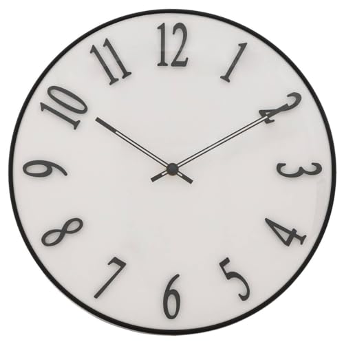 Atmosphera - Horlorgeorge Relief Edgar weiß d35cm von ATMOSPHERA CREATEUR D'INTERIEUR