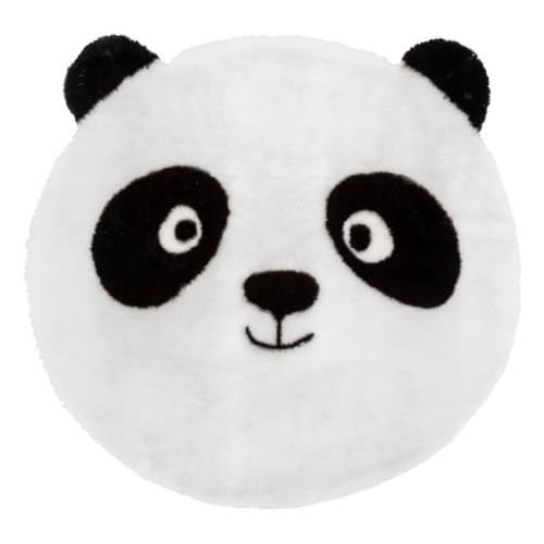 Atmosphera - Kinderteppich Panda Andy schwarz & weiß d100cm von ATMOSPHERA CREATEUR D'INTERIEUR