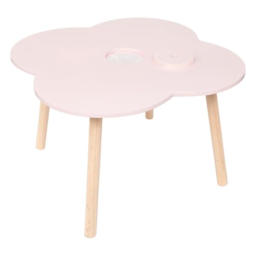Atmosphera - Kindertisch Ally rosa 51x51x40cm von ATMOSPHERA CREATEUR D'INTERIEUR