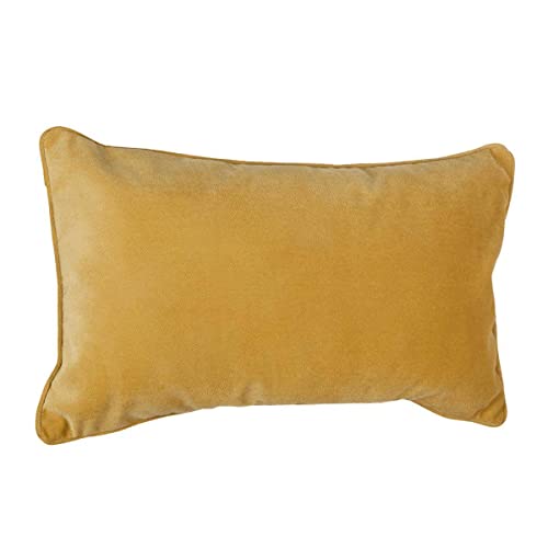 HomeMaison Kissen Uni Abziehbar, Polyester, 'ocre, 50 x 30 cm HomeMaison Kissen Uni Abziehbar, Polyester, 'ocre, 50 x 30 cm von JJA