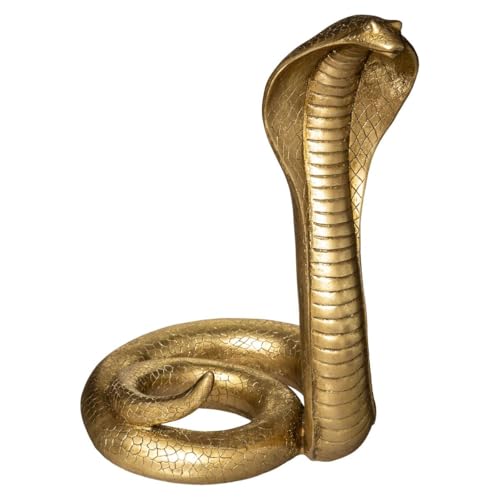 Atmosphera - Kobra - golden H. 37 cm - Golden von ATMOSPHERA CREATEUR D'INTERIEUR