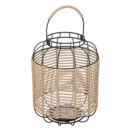 Atmosphera - Laterne Cosy Metall und Glas - schwarz - H33 cm - Schwarz Atmosphera - Laterne Cosy Metall und Glas - schwarz - H33 cm - Schwarz von ATMOSPHERA CREATEUR D'INTERIEUR