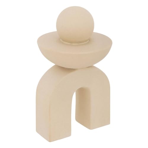Atmosphera - Organische deko zum aufstellen wavy bliss keramik beige h18cm Atmosphera - Organische deko zum aufstellen wavy bliss keramik beige h18cm von ATMOSPHERA CREATEUR D'INTERIEUR