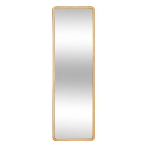 Atmosphera - Rechteckiger Spiegel Kim Holz 116x35cm von ATMOSPHERA CREATEUR D'INTERIEUR