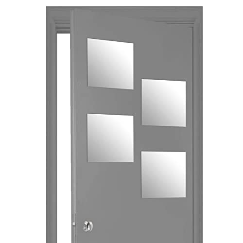 5five - Satz von 4 selbstklebenden quadratischen Spiegel 30x30 von 5 five simply smart