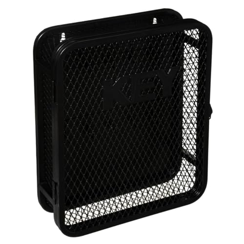 Atmosphera - Schlüsselkasten Grillage - Metall 26x32 cm - Schwarz von ATMOSPHERA CREATEUR D'INTERIEUR