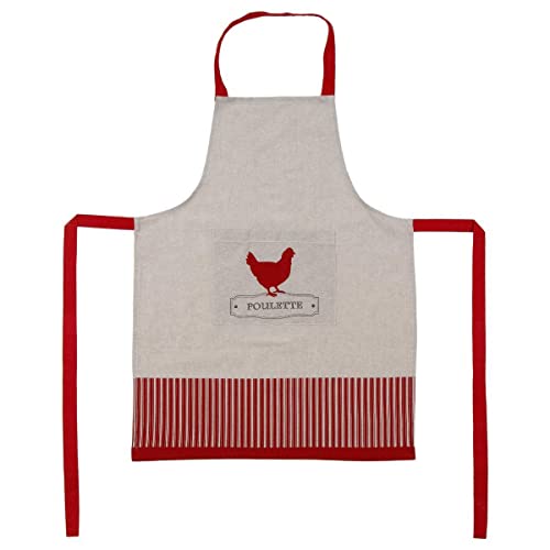 Atmosphera - Schürze "Huhn" - Baumwolle - 60x80 cm - Mehrfarbig von ATMOSPHERA CREATEUR D'INTERIEUR