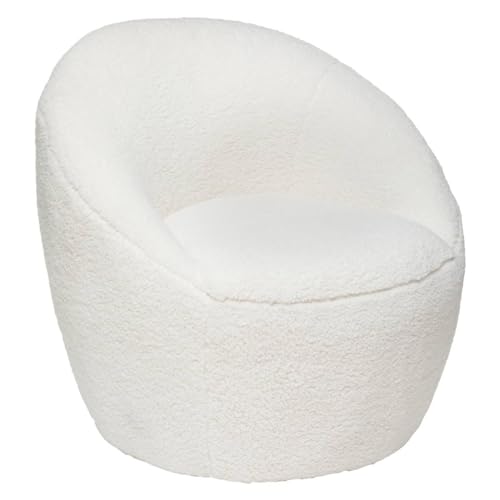 Atmosphera - Sessel Romi - weiß - Frottee - Weiß von ATMOSPHERA CREATEUR D'INTERIEUR