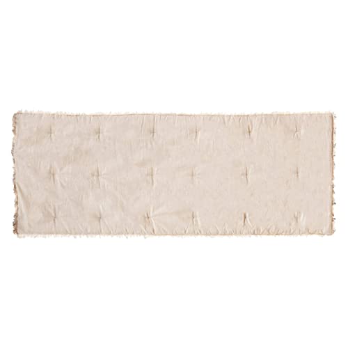 Atmosphera - Sitzmatratze Rivi Baumwolle - elfenbeinfarben - 60x180 cm - Weißes Elfenbein Atmosphera - Sitzmatratze Rivi Baumwolle - elfenbeinfarben - 60x180 cm - Weißes Elfenbein von ATMOSPHERA CREATEUR D'INTERIEUR