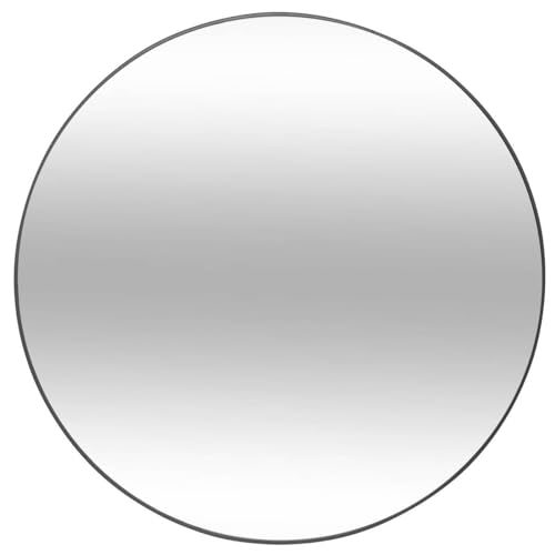 Atmosphera - Spiegel Alice schwarz - Metall D. 76 cm - Schwarz von ATMOSPHERA CREATEUR D'INTERIEUR