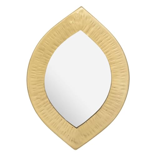 Atmosphera - Spiegel Romy - Metall - 18x18 cm - Model 3 von ATMOSPHERA CREATEUR D'INTERIEUR