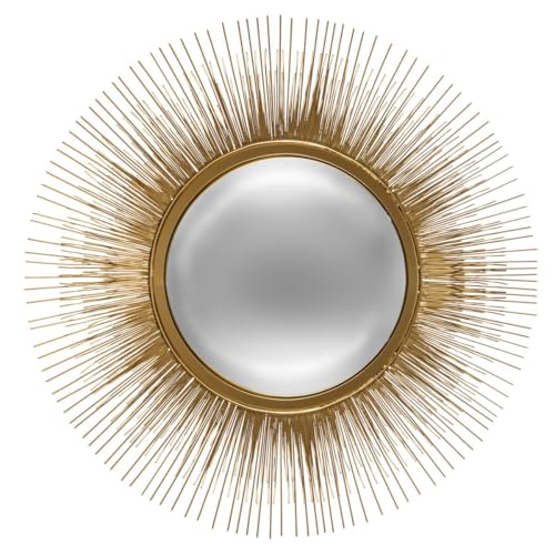 Atmosphera - Spiegel Soleil - vergoldetes Metall D. 58 cm - Gold von ATMOSPHERA CREATEUR D'INTERIEUR