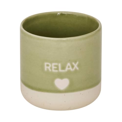 Atmosphera - Tasse esp relax ass 14cl - grün von ATMOSPHERA CREATEUR D'INTERIEUR