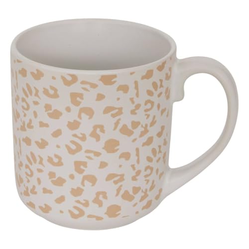 Atmosphera - Tasse l leopard ass 50cl - weiß von ATMOSPHERA CREATEUR D'INTERIEUR