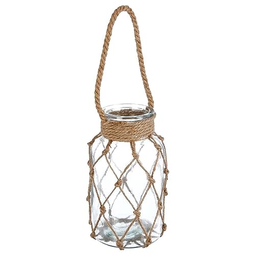 Atmosphera - Teelicht - Glas - H26 cm - Transparent von Unbekannt