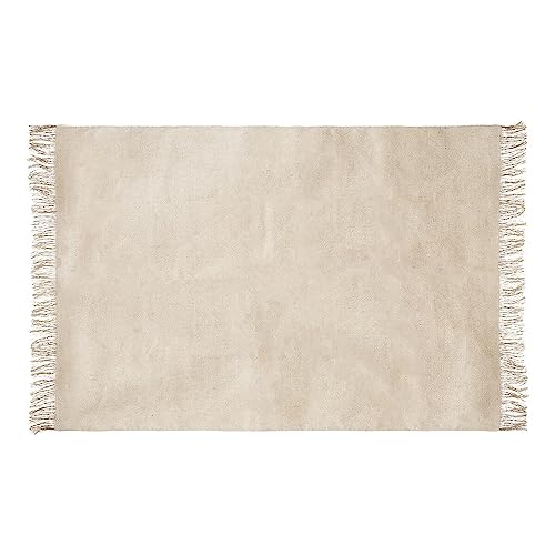 Atmosphera Teppich Bota, Baumwolle und Jute, elfenbeinfarben, 120 x 170 cm Atmosphera Teppich Bota, Baumwolle und Jute, elfenbeinfarben, 120 x 170 cm von ATMOSPHERA CREATEUR D'INTERIEUR