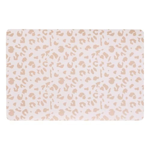 Atmosphera - Tischset Leopard Ass 45x30 - weiß von ATMOSPHERA CREATEUR D'INTERIEUR