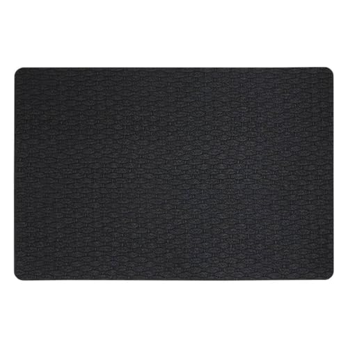 Atmosphera - Tischset ely schwarz 49x33 von ATMOSPHERA CREATEUR D'INTERIEUR