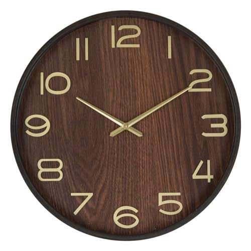Atmosphera - Uhr Ivana Holz d38cm Atmosphera - Uhr Ivana Holz d38cm von ATMOSPHERA CREATEUR D'INTERIEUR