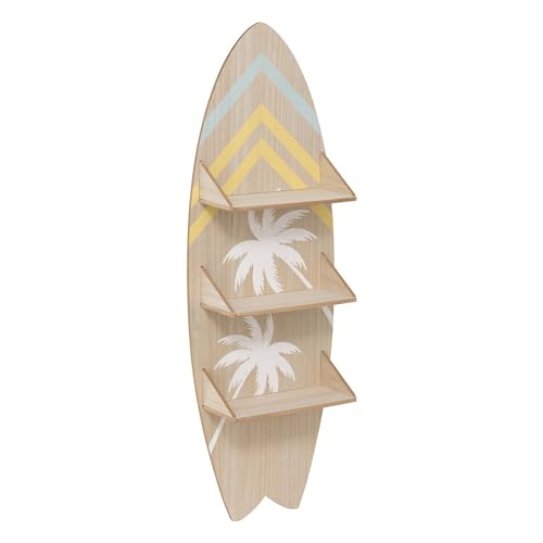 Atmosphera - Wandregal Surfbrett Australien - Beige von ATMOSPHERA CREATEUR D'INTERIEUR