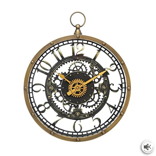 Atmosphera Wanduhr mit Mechanismus und Zwickelform, Durchmesser 27 cm von ATMOSPHERA CREATEUR D'INTERIEUR