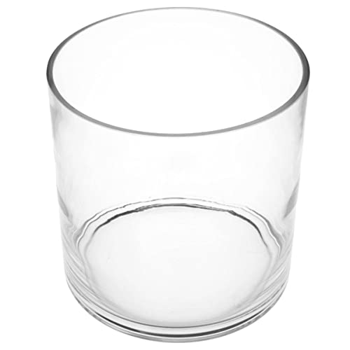 Atmosphera - Zylindervase - Glas - H18 cm - Transparent von ATMOSPHERA CREATEUR D'INTERIEUR