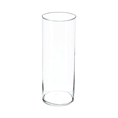 Atmosphera - Zylindervase - Glas - H40cm - Transparent von ATMOSPHERA CREATEUR D'INTERIEUR