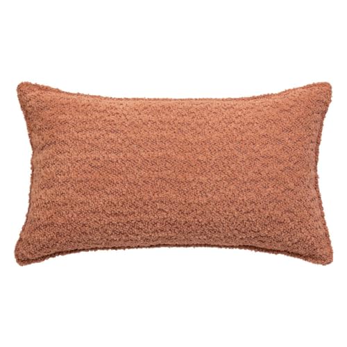 Atmosphera - Soana Terracotta gänseblümchen-Kissen 30x50cm von ATMOSPHERA CREATEUR D'INTERIEUR