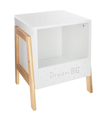 Aufbewahrungsbox Kind - weiß 33 × 40 cm - Weiß - Atmosphera créateur d'intérieur von ATMOSPHERA CREATEUR D'INTERIEUR