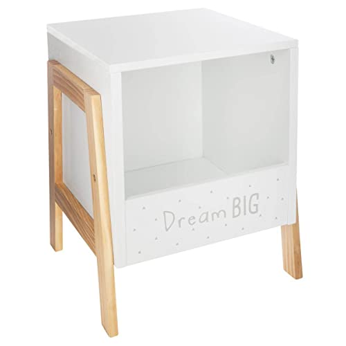 Aufbewahrungsbox Kind - weiß 33 × 40 cm - Weiß - Atmosphera créateur d'intérieur von ATMOSPHERA CREATEUR D'INTERIEUR