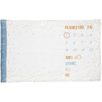 Baby-Schritt-Decke Sterne 120x80cm - Blau von ATMOSPHERA