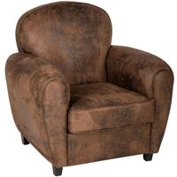 Atmosphera - Clubsessel Stanis in Antiklederoptik créateur d'intérieur von ATMOSPHERA