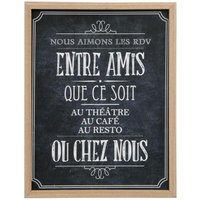 Deko-Rahmen Bistrot 24x31cm - Model 2 von ATMOSPHERA
