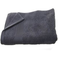 Duschtuch Essentiel - 450 g/m² Baumwolle - anthrazitgrau 70 × 130 cm Atmosphera créateur d'intérieur von ATMOSPHERA