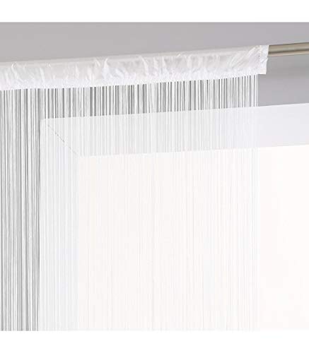 Fadengardine- 90x 200 cm-einfach aufzuhängen- weiß Fadengardine- 90x 200 cm-einfach aufzuhängen- weiß von Eminza