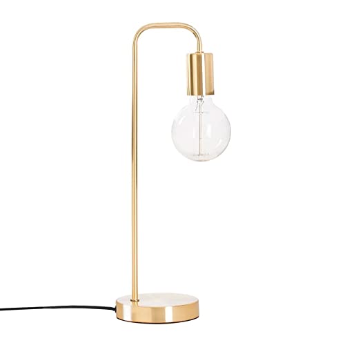 Gold Metall Lampe H46 - Essential Mood von ATMOSPHERA CREATEUR D'INTERIEUR