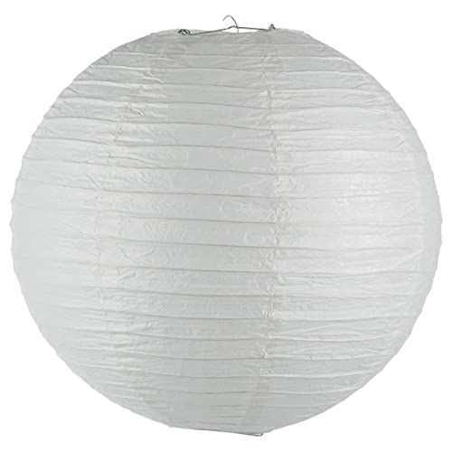 Hängeleuchte weiße Kugel, 45 cm Durchmesser von ATMOSPHERA CREATEUR D'INTERIEUR