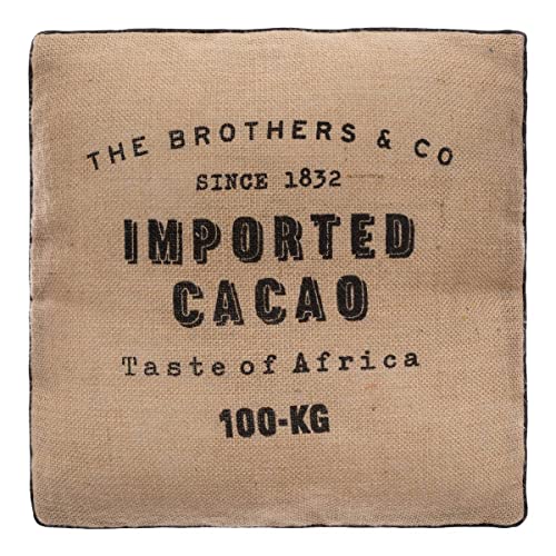 Atmosphera - Bodenkissen Cacao aus Jute 40 × 40 cm - Kastanienbraun Atmosphera - Bodenkissen Cacao aus Jute 40 × 40 cm - Kastanienbraun von ATMOSPHERA CREATEUR D'INTERIEUR
