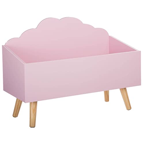 Atmosphera - Kinderkiste Wolke rosa - Rosa von ATMOSPHERA CREATEUR D'INTERIEUR