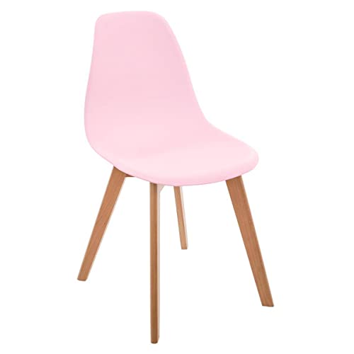 Atmosphera - Kinderstuhl Scandinave rosa - Rosa von ATMOSPHERA CREATEUR D'INTERIEUR