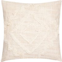 Kissen Inca aus getufteter Baumwolle in Elfenbein 40x40 cm - Atmosphera créateur d'intérieur von ATMOSPHERA