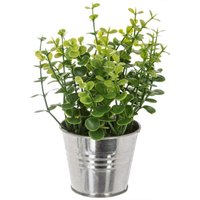 Kunstpflanze Metalltopf H17cm - Model 3 von ATMOSPHERA
