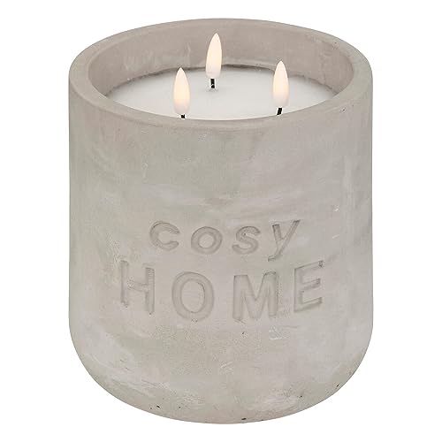 LED Kerze "cosy" hellgrau 3,2 kg LED Kerze "cosy" hellgrau 3,2 kg von ATMOSPHERA CREATEUR D'INTERIEUR