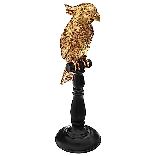 Papagei Vergoldet Harz H. 33 Pfau Papagei Vergoldet Harz H. 33 Pfau von ATMOSPHERA CREATEUR D'INTERIEUR