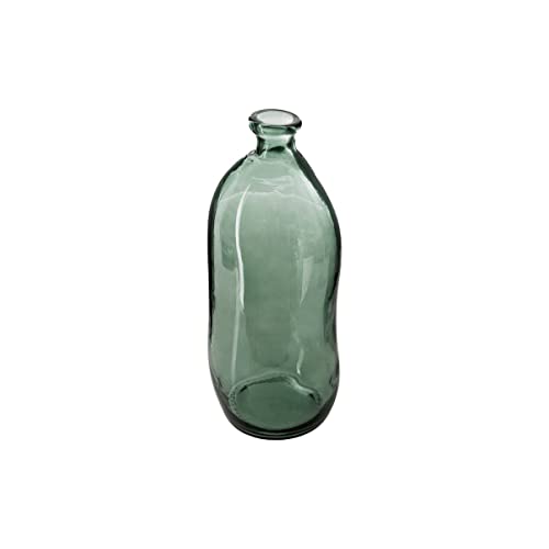 Atmosphera - Vase Dame Jeanne - recyceltes Glas - khakigrün H 35 cm - Khaki von ATMOSPHERA CREATEUR D'INTERIEUR