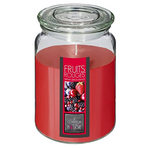 Atmosphera - Duftkerze - rote Beeren - 510g - Rot von ATMOSPHERA CREATEUR D'INTERIEUR