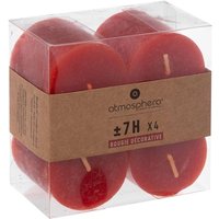 Rustikale Kerze - rot - 60g Atmosphera créateur d'intérieur von ATMOSPHERA