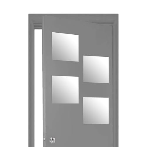5five - Satz von 4 selbstklebenden quadratischen Spiegel 30x30 von 5 five simply smart